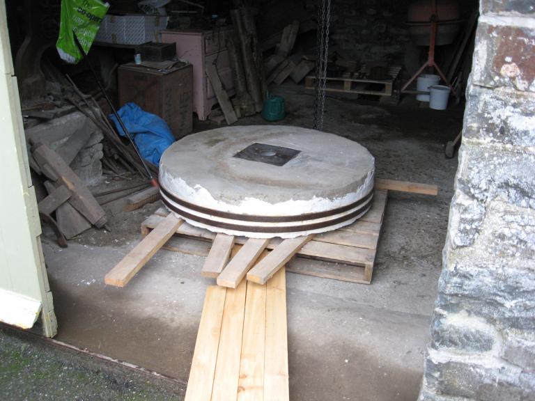 restored bedstone from Felin Dyffryn